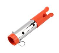 Yanmis Supporto per Canna da Pesca per Montaggio a Parete per Barca a Tubo in Acciaio Inossidabile 316 per Yacht Barca per Kayak con Manicotto in PVC e Viti, Resistente Alla Corrosione (ORANGE)