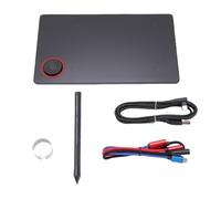 Yanmis Tablet da Disegno Grafico, Tablet di Arte Digitale 5080lpi con Penna a Pressione di Livello 8192, Tampone da Disegno per Vincere 7/8/8.1/10, per OS X 10.7