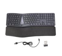 Yanmis Tastiera Ergonomica WL, Tastiera Divisa con Riposo Al Polso Imbottito, Digitazione Naturale, Bluetooth e connettività USB C 2.4G, Compatibile con per 98 ME 2000 7 8 10