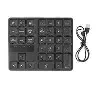 Yanmis Tastiera Numerica da 2,4 GHz Compatta, Portatile Tastierino Numerico Wireless a 35 Tasti Risposta Rapida per Laptop, per Fogli di Calcolo, contabilità, Finanza