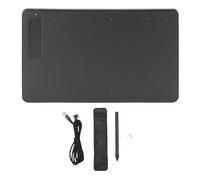 Yanmis Tavoletta Grafica, Tavoletta Digitale da 10x6 Pollici con Penna a 8192 Livelli di Pressione, 12 Tasti di Scelta Rapida, Blocco da Disegno per 7/8/8.1/10, per OS X 10.7 Lion