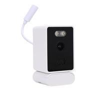 Yanmis Telecamera di Sicurezza 2K, Telecamera da Finestra da 3 MP con Obiettivo Grandangolare da 105 Gradi e Rilevamento del Movimento per la Sicurezza Domestica Ufficio Centro