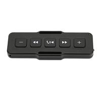 Yanmis Telecomando Bluetooth, Pulsanti Grandi Regolabili Indossabili IPX4 Impermeabile, con Controllo Musicale Chiamata Risposta Funzione Selfie, per la Maggior Parte dei Telefoni