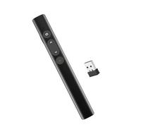 Yanmis Telecomando Clicker per Presentazioni, Presentatore Wireless Ricaricabile USB per Telecomando per Presentazioni PowerPoint, Avanzamento Diapositiva RF 2,4 GHz per Ios e Wins,