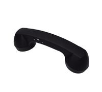 Yanmis Telefono Cordless Retro Bluetooth USB, Cornetta Wireless con Microfono, per Ufficio e Casa (BLACK)