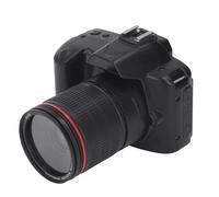 Yanmis Videocamera 4K Ultra HD, Videocamera da 64 MP con Zoom Digitale 16x per Vlogging, Fotocamera da Viaggio con Schermo da 3 Pollici con Scheda di Memoria, Visione Notturna, (32G)