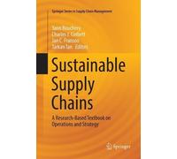 Yann Bouchery Sustainable Supply Chains (Tascabile)