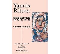 Yannis Ritsos: Selected Poems, 1938-1988