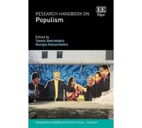 Yannis Stavrakakis Research Handbook on Populism (Copertina rigida)