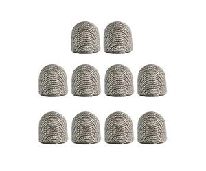 YANPINGJIA Punte sensibili in fibra argentata, design ergonomico, universali per touchscreen, tablet, computer, punta conduttiva in fibra d'argento