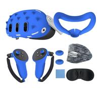 YANPINGJIA Set completo di 7 accessori per copriobiettivo da gioco, impugnature per controller, coperture per il viso Rocker per proteggere completamente l'obiettivo