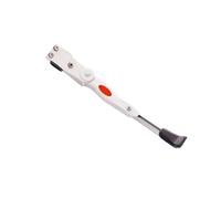 YANSHUYU Cavalletto Bici 1/2pcs Bicycle Side Support Bicycle Rear Bracket Aluminum Alloy Kickstand Adjustable Length for 24-27.5 inch Mountain Bike Rastrelliera Biciclette(White-1pc)