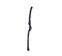 YANSHUYU Cavalletto Bici Bicycle Stand Aluminum Alloy Side Kickstand Bicycle for 26-29 inch MTB Road Bike Height Adjustable Foot Rastrelliera Biciclette(Red-56L)