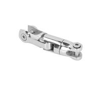 YANSHUYU Connettore di Ancoraggio per Barca 1 connettore Girevole Doppio for Ancora for Barche in Acciaio Inossidabile, Adatto for Catene da 6-8 mm Connettore Girevole per Ancoraggio per Barche