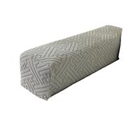 YANSHUYU Copri Poltrona Copridivano elasticizzato in jacquard for braccioli, 2 pezzi, 72x25 cm, for divano e soggiorno Copertura Per Braccioli Di Divano(Dark Grey)