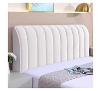 YANSHUYU Copri Testiera Letto Fodera for testiera ispessita da 1 pezzo semplice for l'arredamento della camera letto Testiera Letto(Beige,160cm)