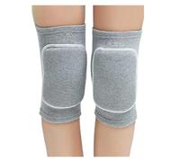 YANSHUYU Ginocchiera Sportiva Ginocchiere sportive da 2 pezzi, protezione for la danza, supporto for ginocchiera for yoga, pallavolo, spugna ispessita Fascia Ginocchio(Gray,S(25-45KG))