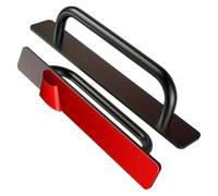 YANSHUYU Maniglie Porte Interne Due maniglie autoadesive in alluminio for una facile installazione su porte e finestre senza forare la maniglia del cassetto della porta finestra Porte Interne(Black)