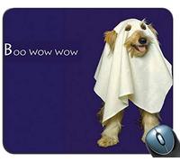 Yanteng Boo Wow Wow Tappetino per Mouse rettangolo Personalizzato, Gomma Antiscivolo Stampata Tappetino Mouse per Mouse Imbottito Confortevole Computer Mouse Tappetino per Mouse
