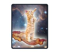 Yanteng Precisione Cucita e Resistente Bacon Space Custom Made Mouse Pad Impermeabile Studio di Gioco da Ufficio Tappetini per Mouse Antiscivolo Tappetino per Mouse in Gomma