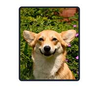 Yanteng Precisione cucita e resistente Pembroke Welsh Corgi Crea il mio tappetino per il mouse Tappetino per il mouse impermeabile con base in gomma