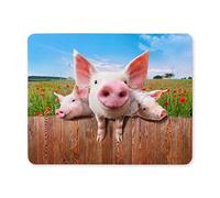 Yanteng Tappetino per Mouse Buckeye Butterfly su Tappetino per Mouse Giallo