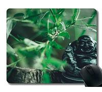 Yanteng Tappetino per Mouse da Gioco, se sai, Ci Vediamo, Buddha Mousepad con Base in Gomma Antiscivolo