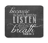 Yanteng Tappetino per mouse Inc Simpatico Tappetini per mouse Vintage Bible Verse Citazioni su Scrittura Psalms Proverbi Arte Tappetino per mouse Tappetino per mouse Tappetino per mouse PM1760