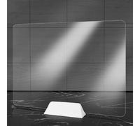 Yanty Pannelli Divisori Trasparente,Starnuto Guardia per Schermo in Perspex,con Clip in ABS,Anti-Infezione,per Banchi,Uffici,Ristoranti,Schermo Protettivo Rimovibile,50 * 40cm/19.7 * 15.7in