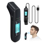 YANUKA Etilometro Portatile Certificato, Alcol Test con Display LCD e Sensore Alta Precisione, Misuratore Alcolico per Uso Domestico, Feste e Auto