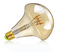 Yanuoda Lampadine a LED Lampadina vintage G125 Lampadina Edison di forma speciale antica 4Watt Lampadina decorativa dimmerabile (Mushroom)