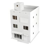 yanwuwa 1: 64 Set di edifici architettonici, A | Struttura di layout di scena con appello della mensola della città, accento modellato dell'assemblea di hobby della facciata