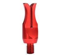 yanwuwa 8mm Filo Canna Da Pesca Lanciatore Affrontare Pali In Alluminio Dispositivo di Lancio Strumento Per Acqua Dolce Stream River Rod Alluminio Dispositivo di Lancio Attrezzatura Attrezzatura