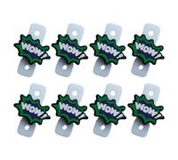 yanwuwa Accessori per smorzamento corde per il gioco quotidiano | Design con inserto in silicone, configurazione della racchetta, aspetto audace, otto pezzi