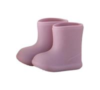yanwuwa Facile Pulire Breve Pioggia Boot Base Antiscivolo 1/12 Bambola Scarpe Accessori Multiplo Colore Miniature Bambola Scarpe Antiscivolo Resistente