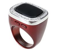 yanwuwa Grandi anelli contatore digitale con allarme Azan e vibrazioni promemoria unisex intelligente Tasbih tracce per islamis