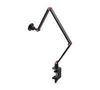 yanwuwa Home Phone Stand con, Clipon tre bracci | Supporto da braccio regolabile per visione da scrivania, casa, studio, videochiamate, lezioni online e lavoro