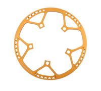 yanwuwa Manovella pieghevole per bici 130BCD Single Disc Hollows Guarnitura 45T/47/53/56/58T Biciclette pieghevoli Guarnitura Sostituzione Ruota catena a velocità singola