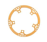 yanwuwa Manovella pieghevole per bici 130BCD Single Disc Hollows Guarnitura 45T/47/53/56/58T Biciclette pieghevoli Guarnitura Sostituzione Ruota catena a velocità singola