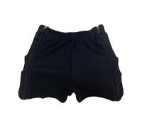 yanwuwa Pantaloncini imbottiti da pattinaggio, pantaloni con zip junior | Cerniera laterale giovanile, anca, abbigliamento per esercitarsi sulla figura, strato di base per pratica di caduta