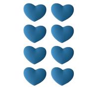 yanwuwa Smorzatori di vibrazioni multicolore a forma di cuore in silicone accessori da tennis per prestazioni di swing migliorate smorzatore di prevenzione del gomito del tennista