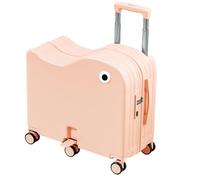 yanwuwa Valigia Rideable Hard Shell, B, 55,9 cm, Bellezza di massa | Base a sei ruote, maniglia di tiro, uso quotidiano di viaggio in aeroporto familiare