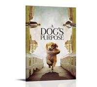 YANXIAOYUOZDS Poster del film "A Dog's Pure", decorazione artistica da parete, 40 x 60 cm, con cornice, stile 22