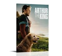 YANXIAOYUOZDS Poster del film Arthur il Re, decorazione artistica da parete, 40 x 60 cm, con cornice, stile 20