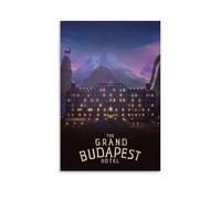 YANXIAOYUOZDS Poster del film The Grand Budapest Hotel, decorazione artistica da parete, 50 x 75 cm, senza cornice, stile 6