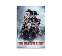 YANXIAOYUOZDS Poster del film The Hateful Eight, decorazione artistica da parete, 20 x 30 cm, senza cornice, stile 8