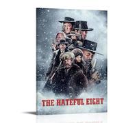 YANXIAOYUOZDS Poster del film The Hateful Eight, decorazione artistica da parete, 40 x 60 cm, con cornice, stile 8
