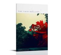 YANXIAOYUOZDS Poster del film The Thin Red Line, decorazione artistica da parete, 50 x 75 cm, con cornice, stile 1