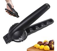 YANXINKE Multifunzione Taglio Della Castagna, Castagne Utensili,Inossidabile Taglia Castagne,Castagna Opener Castagne Clip,Pinza per Castagne,Castagne in Acciaio,Castagne Schiaccianoci in Acciaio Inox