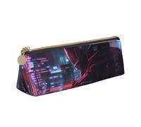 YANYU Hacker Era - Astuccio funzionale con stampa, grande capacità, 20,5 x 5,6 x 6,1 cm, astuccio triangolare con cerniera